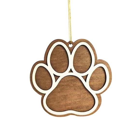 Other - Paw Print Christmas Ornament